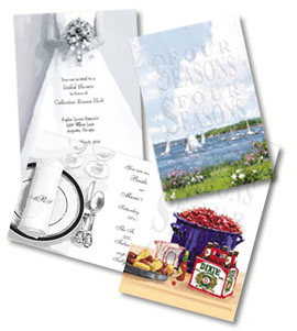 Party Invitations, bridal shower invitations, wedding invitations, birthday invitations